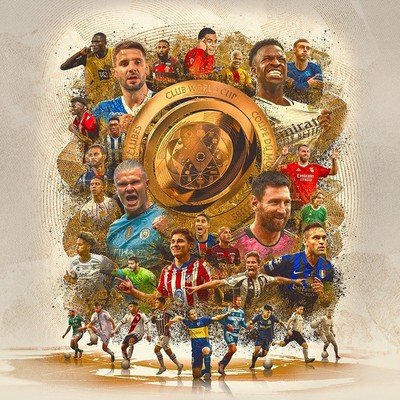 El póster de la FIFA para el Mundial de Clubes: ¿Qué jugador de River está en la portada?